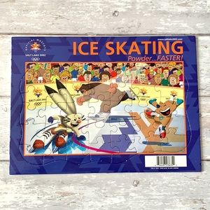 Salt Lake 2002 Olympics Mascot Puzzle Ice Skating Kids Collectibles NEW